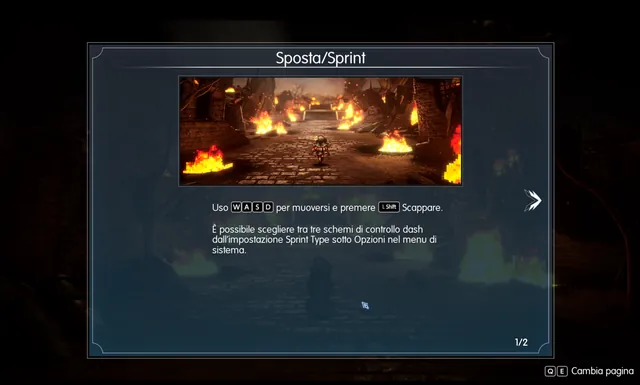 Final Fantasy Resonance Demo, traduzione italiana: Tutorial dei comandi in italiano